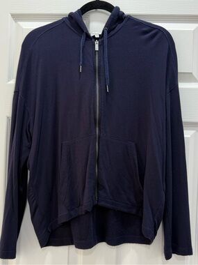 Splendid Dark Navy Zip Hoodie